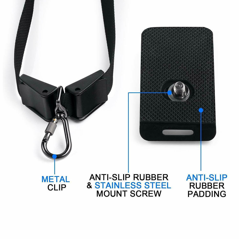 Thumbnail: Camera Strap, Camera Shoulder Strap for Canon, Neck Strap Neoprene with Quick Re
