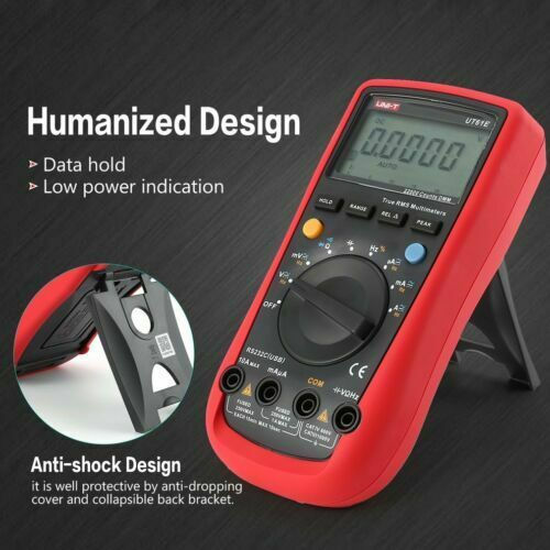 Thumbnail: UNI-T UT61E Digital Multimeters AC/DC Modern Digital Auto Ranging Multimeters