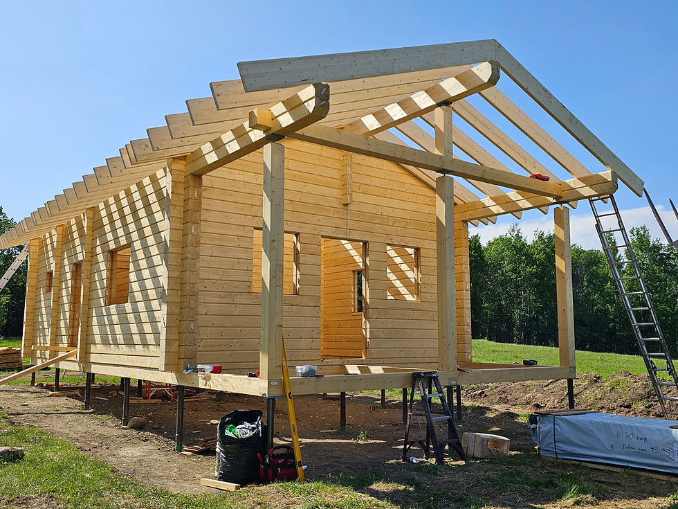 Miniaturbild: Pigeon lake Log Cabin