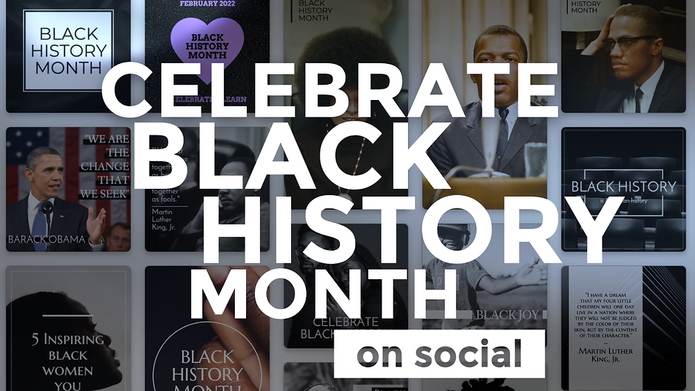 How to celebrate Black History Month on social media with examples