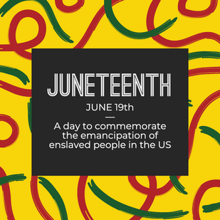 Juneteenth June 19th template