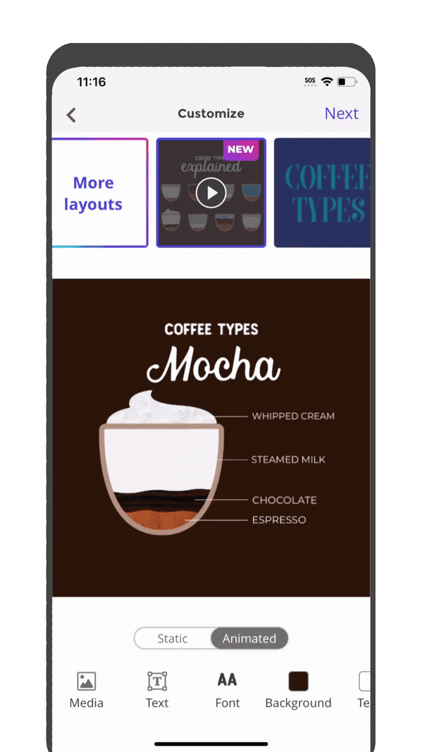 How to add music to your videos in the Ripl mobile app