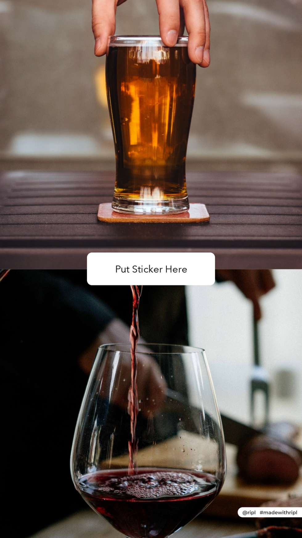 Beer or Wine template