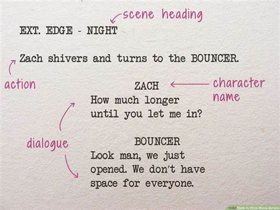 Tips when rewriting a script