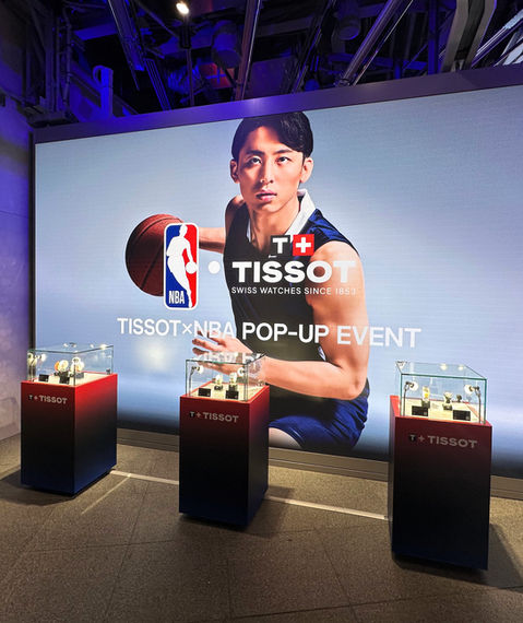 時計メーカー×NBA POPUP