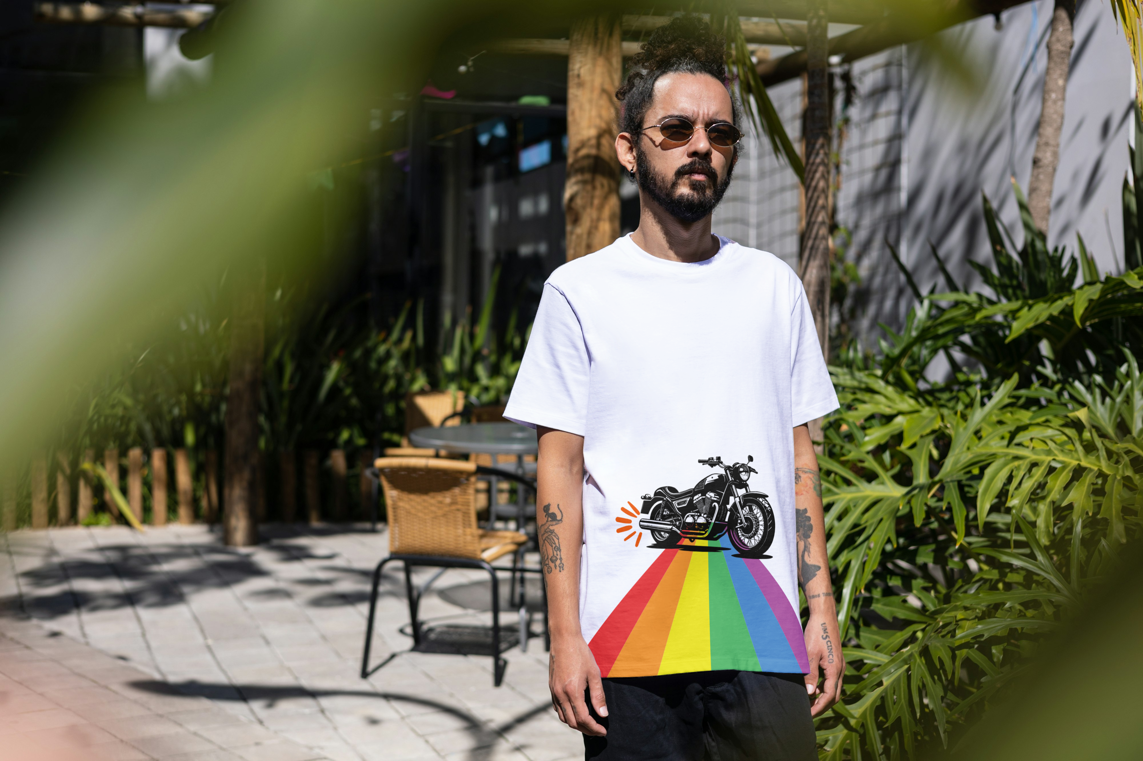 Motorcycle Themed T-shirt