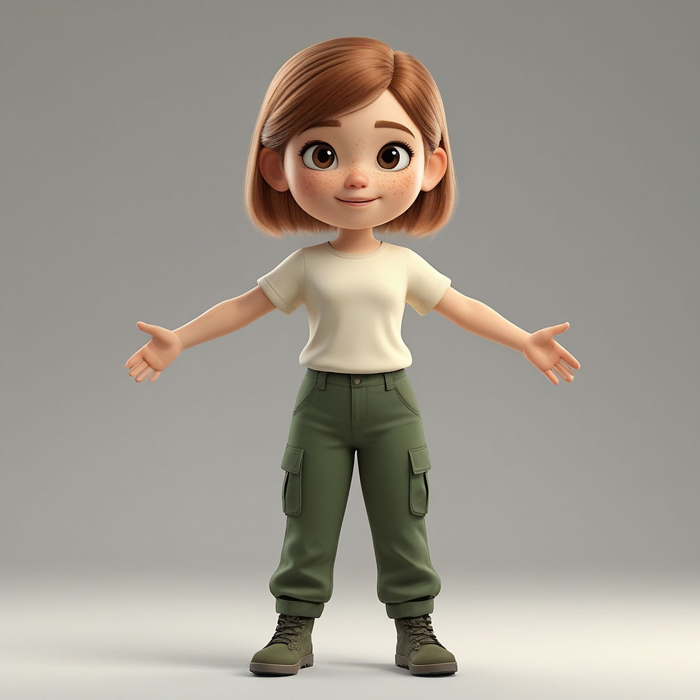 Cartoon Character Lina