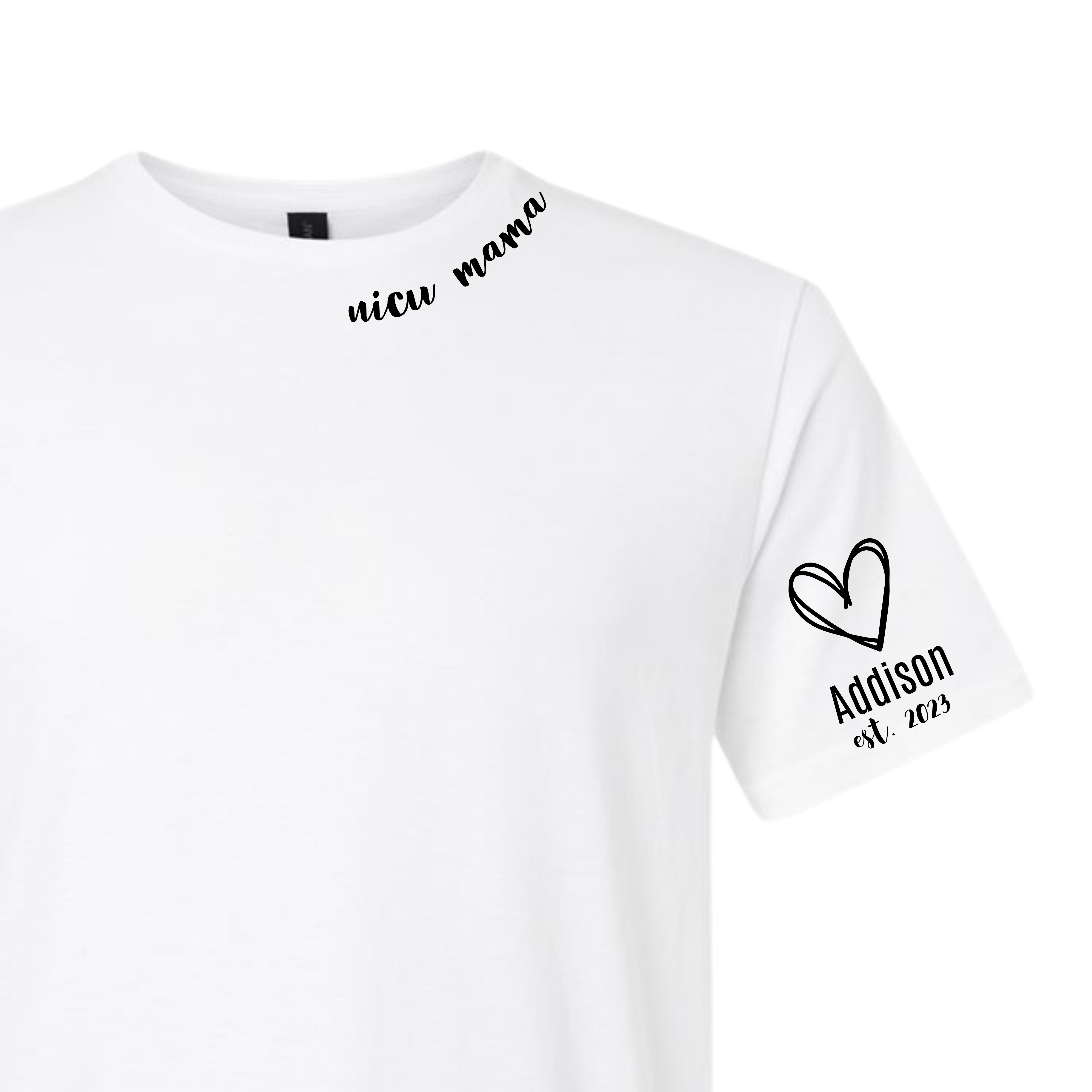 NICU Mama Personalized Shirt