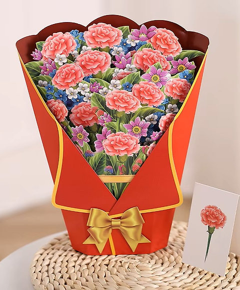 Pop Up Bouquet Cards