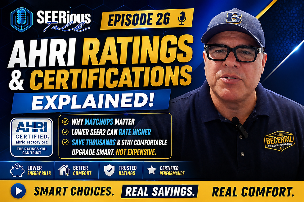 Understanding AHRI Ratings: Why It Matters When Buying an HVAC System
