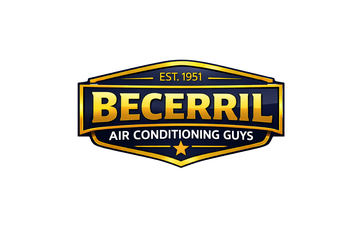 Becerril Air Conditioning Guys logo