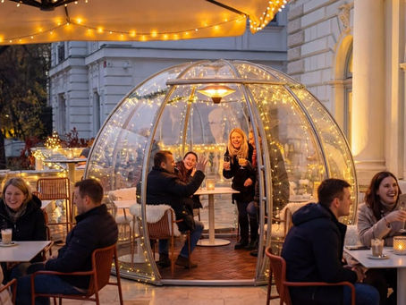 Brunch in the Igloo! A cozy winter terrace experience on Andrássy Avenue 💋