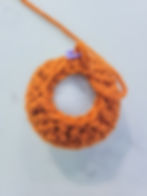 Rounds 10-11 plus stuffing of the Crochet Mini Pumpkin.