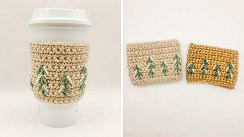 Crochet Christmas Tree Forest Cozy