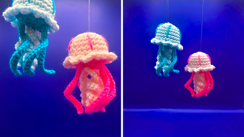 Crochet Mini Jellyfish