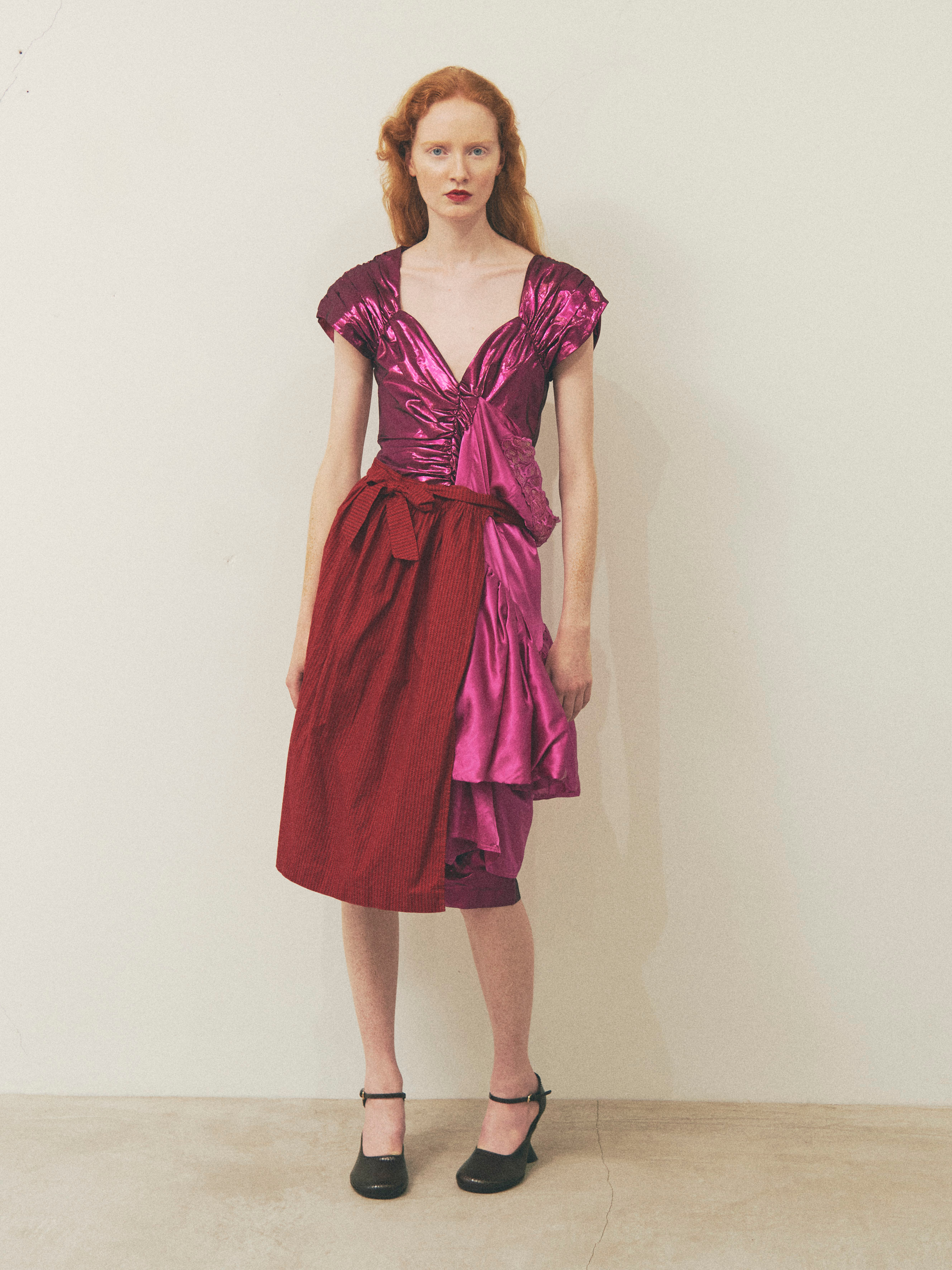 Justonlylimited Red Harf Skirt image 2