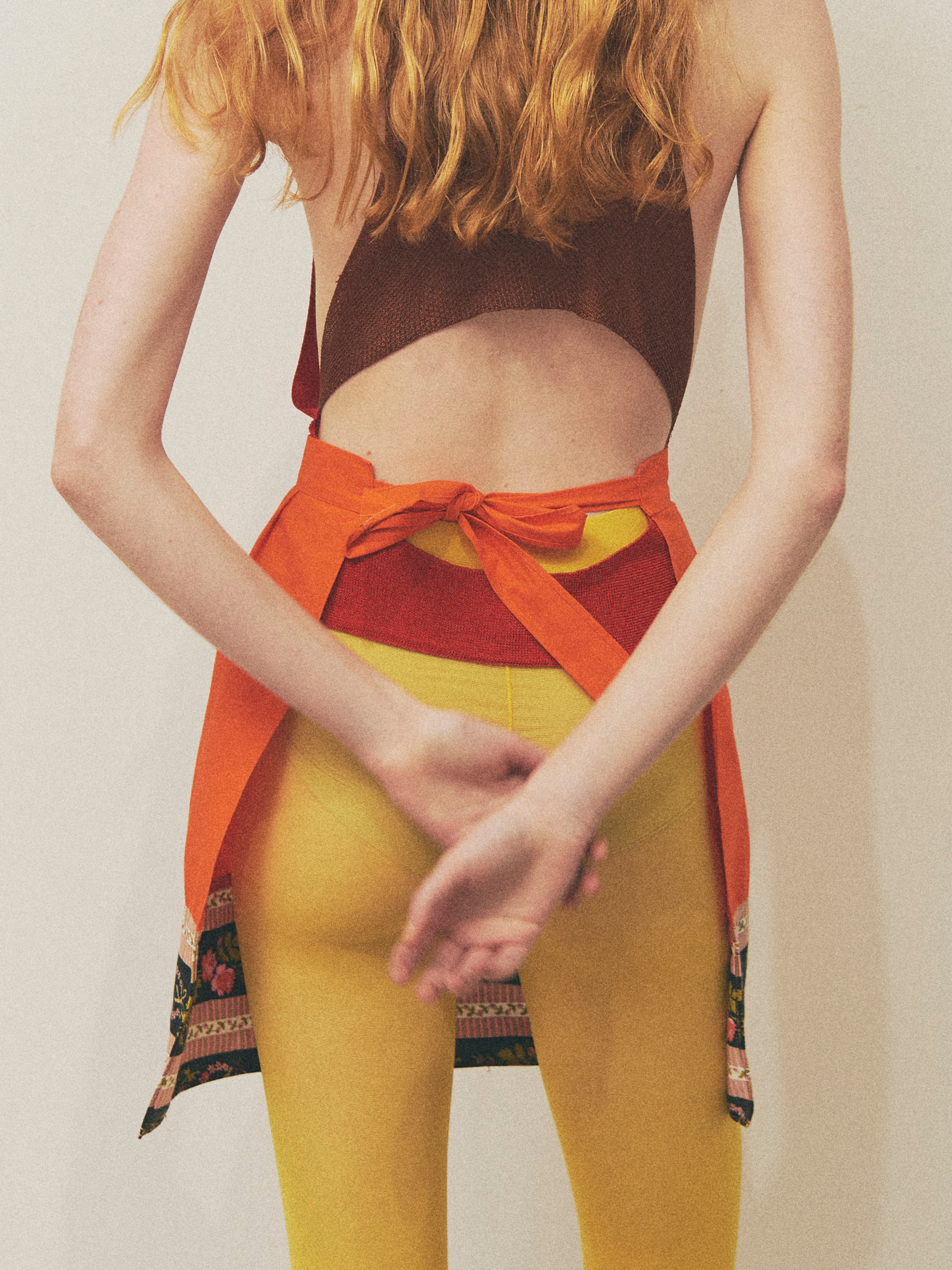 Justonlylimited OrangeShort Skirt image 4