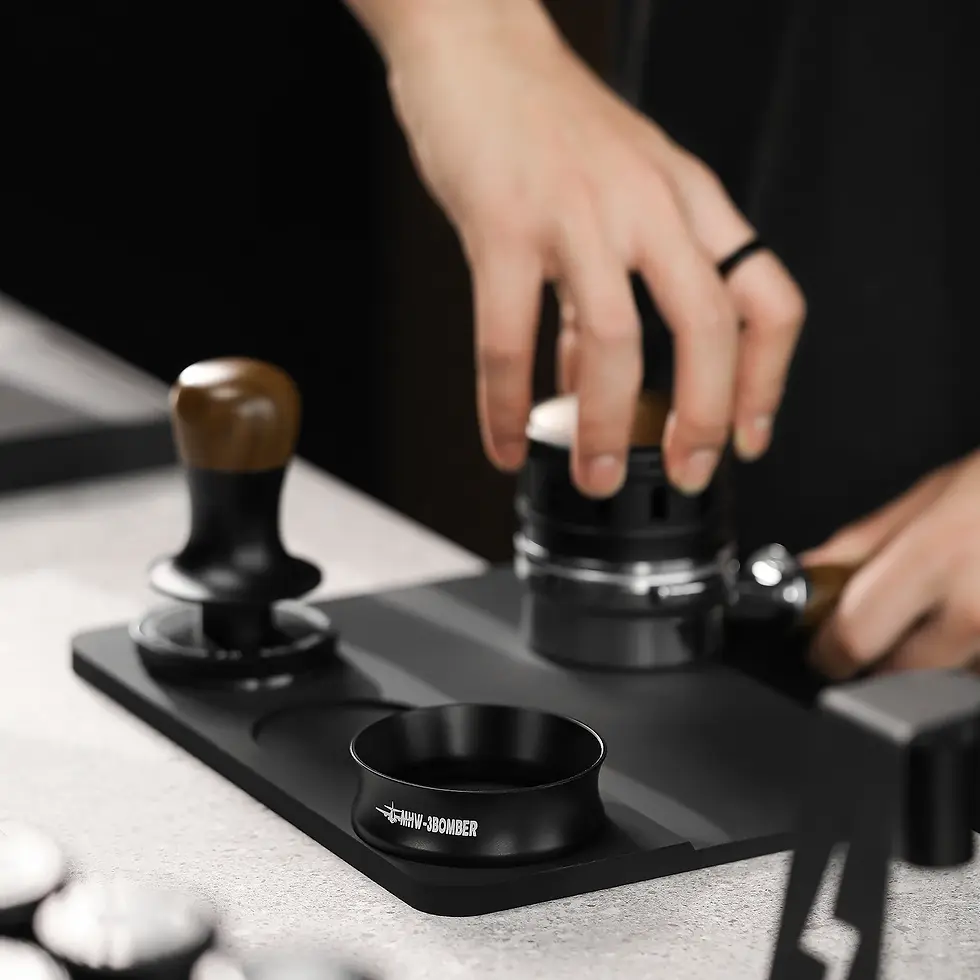 Thumbnail: MHW-3BOMBER Espresso Magnetic Coffee Dosing Funnel 58mm