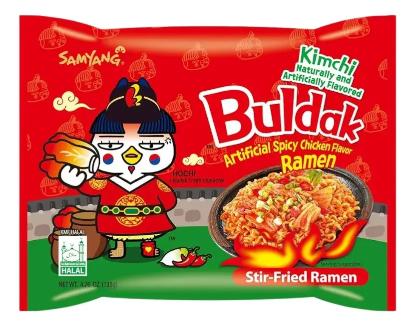 Miniatura: 5 Ramen Surtido Buldak Samyang Importado De Corea