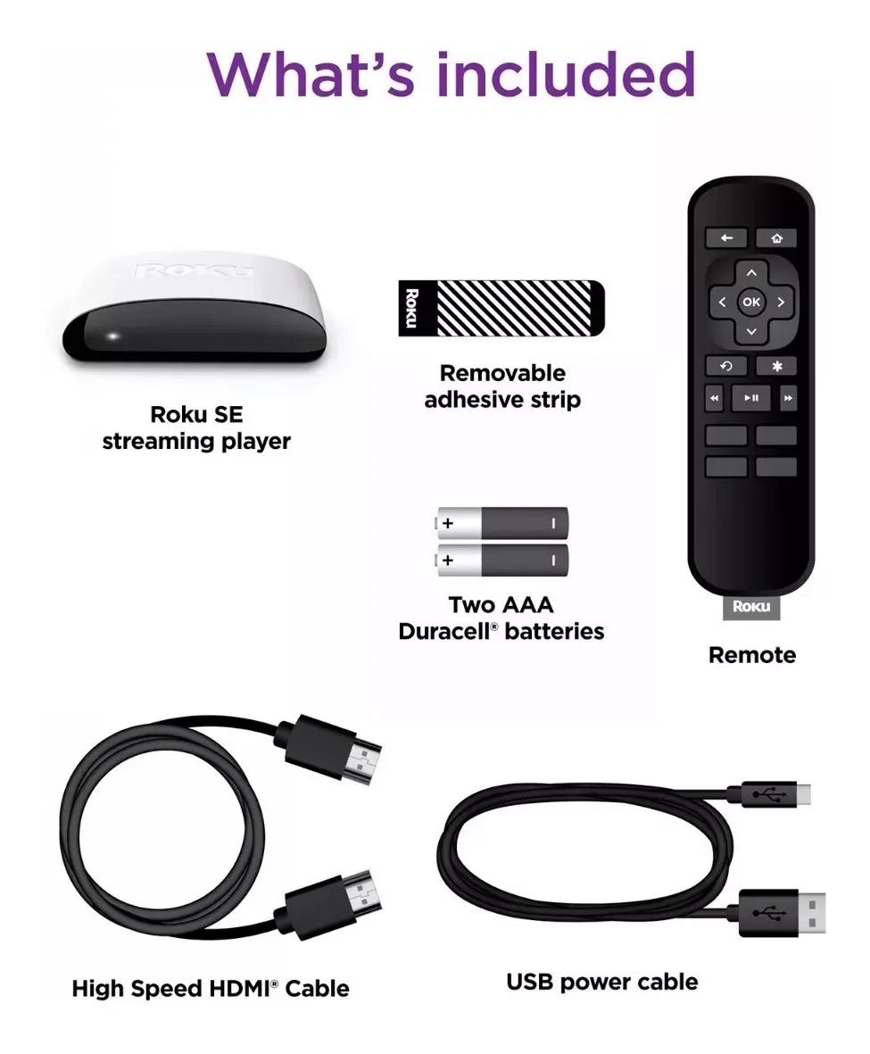 Miniatura: Roku LE 3930S3 estándar HD blanco y negro