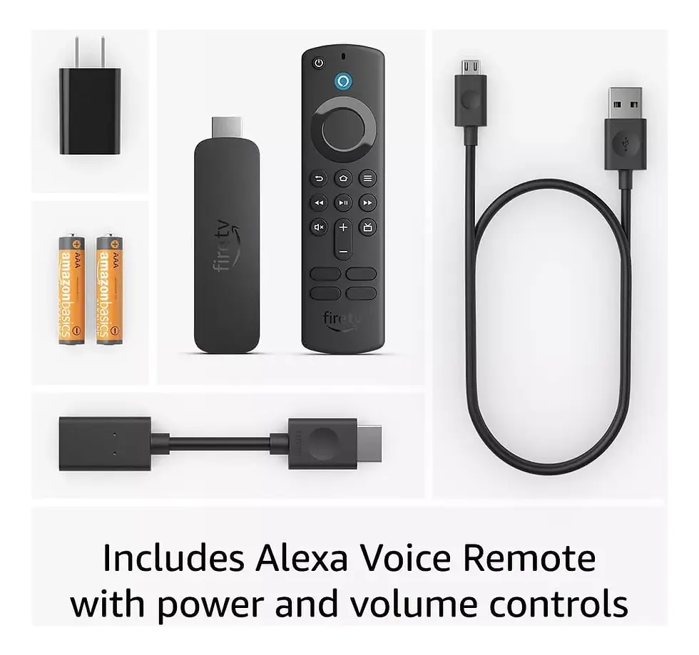 Miniatura: Fire Tv Stick 4k (2023) Compatible Wi-fi 6 Con 2gb De Ram, Color Negro
