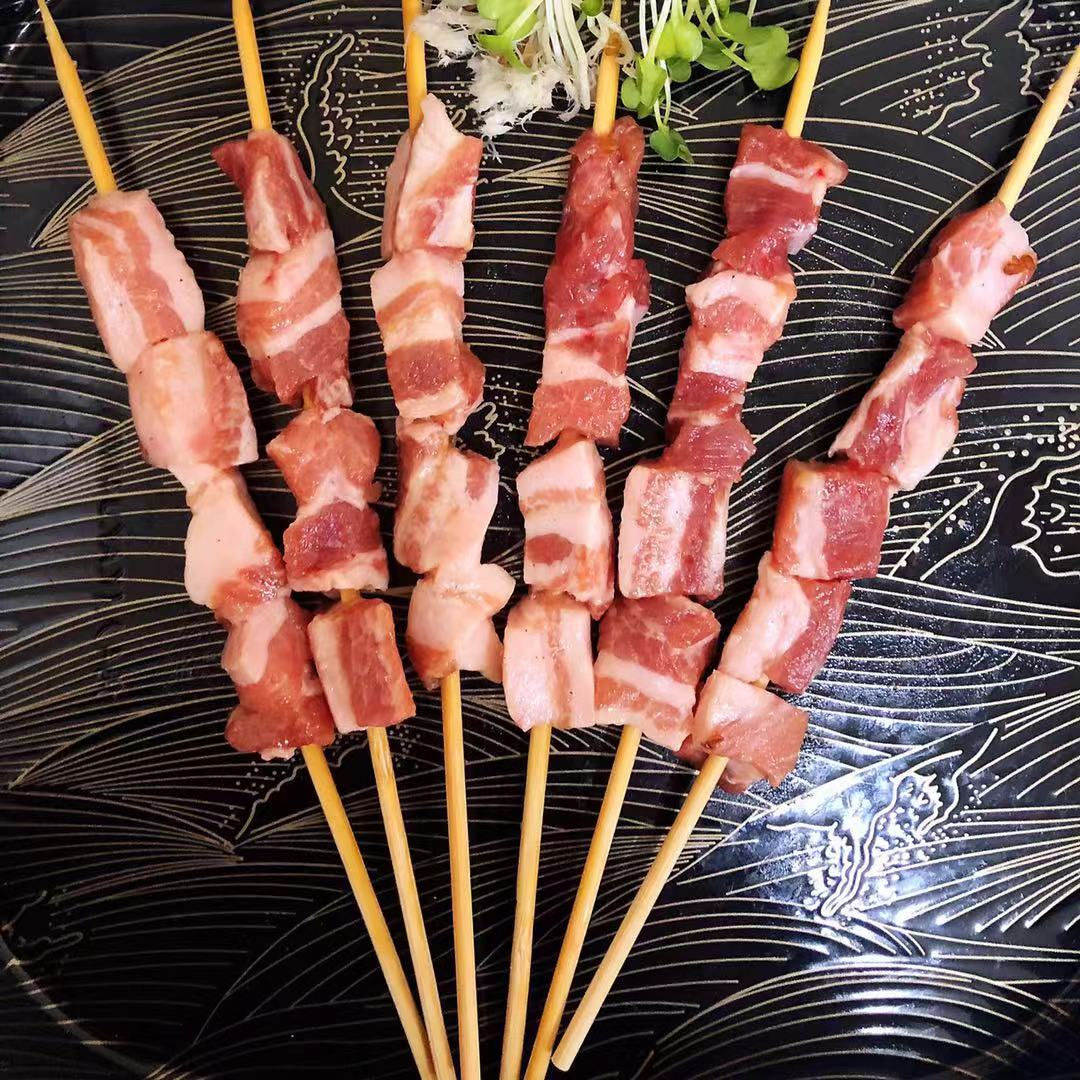 Korubota Pork Belly Kebab 黑豚五花大串（15  KEBABS)