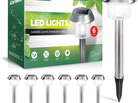 Signature Garden 6 Pack Solar Garden Lights