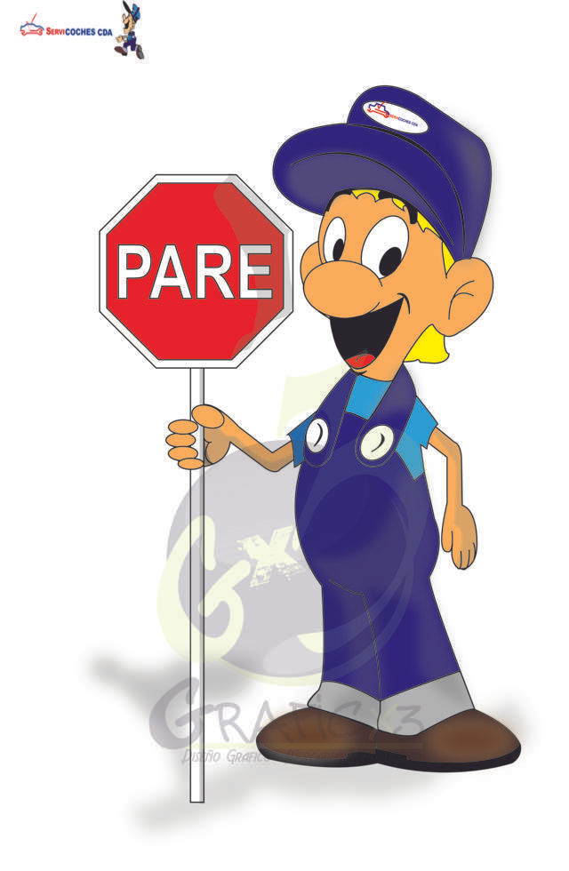 Caricatura Servicoches