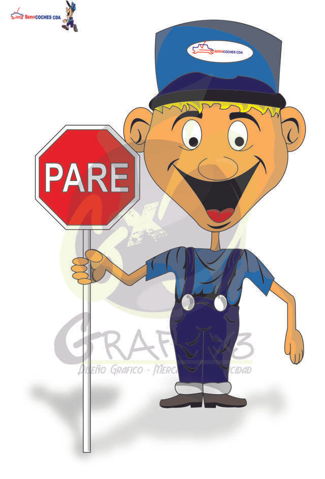 Caricatura Servicoches