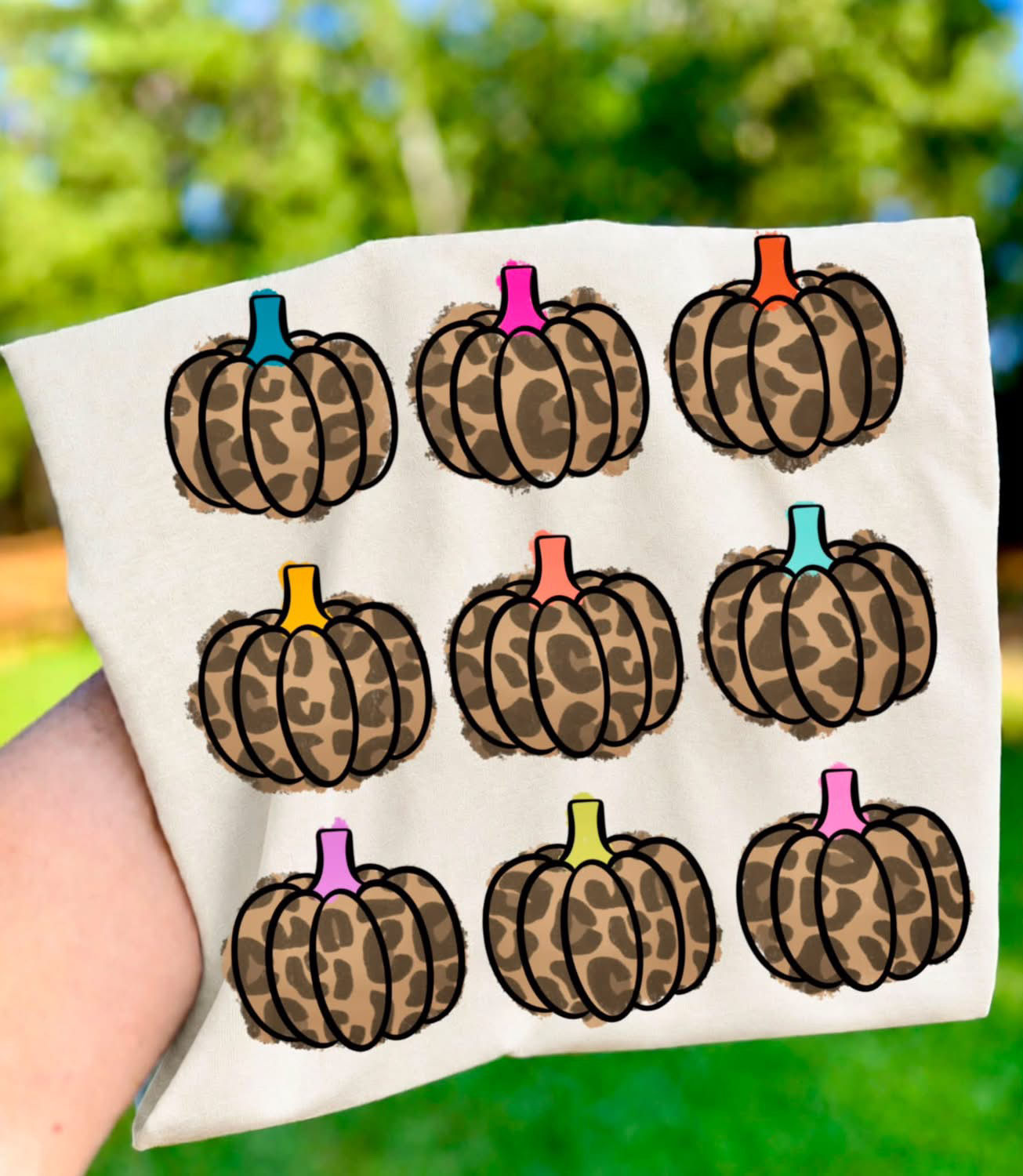 Leopard small pumpkins 