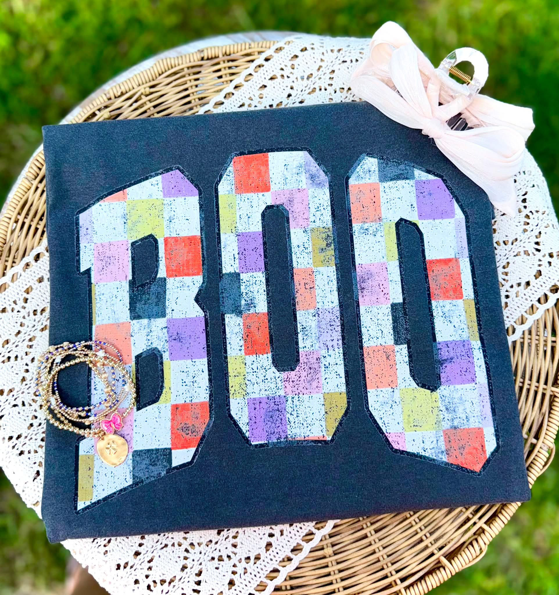 Boo distressed 
