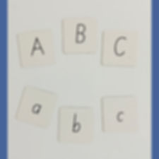 SA beginner font alphabet