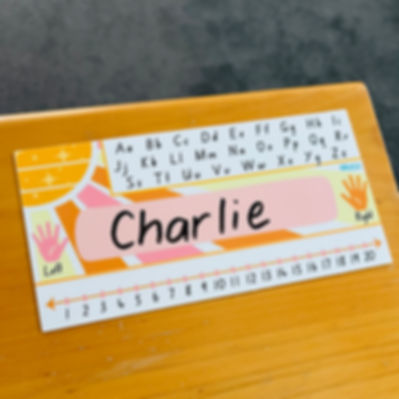 *Edhesive* Retro Vibes Desk Plate