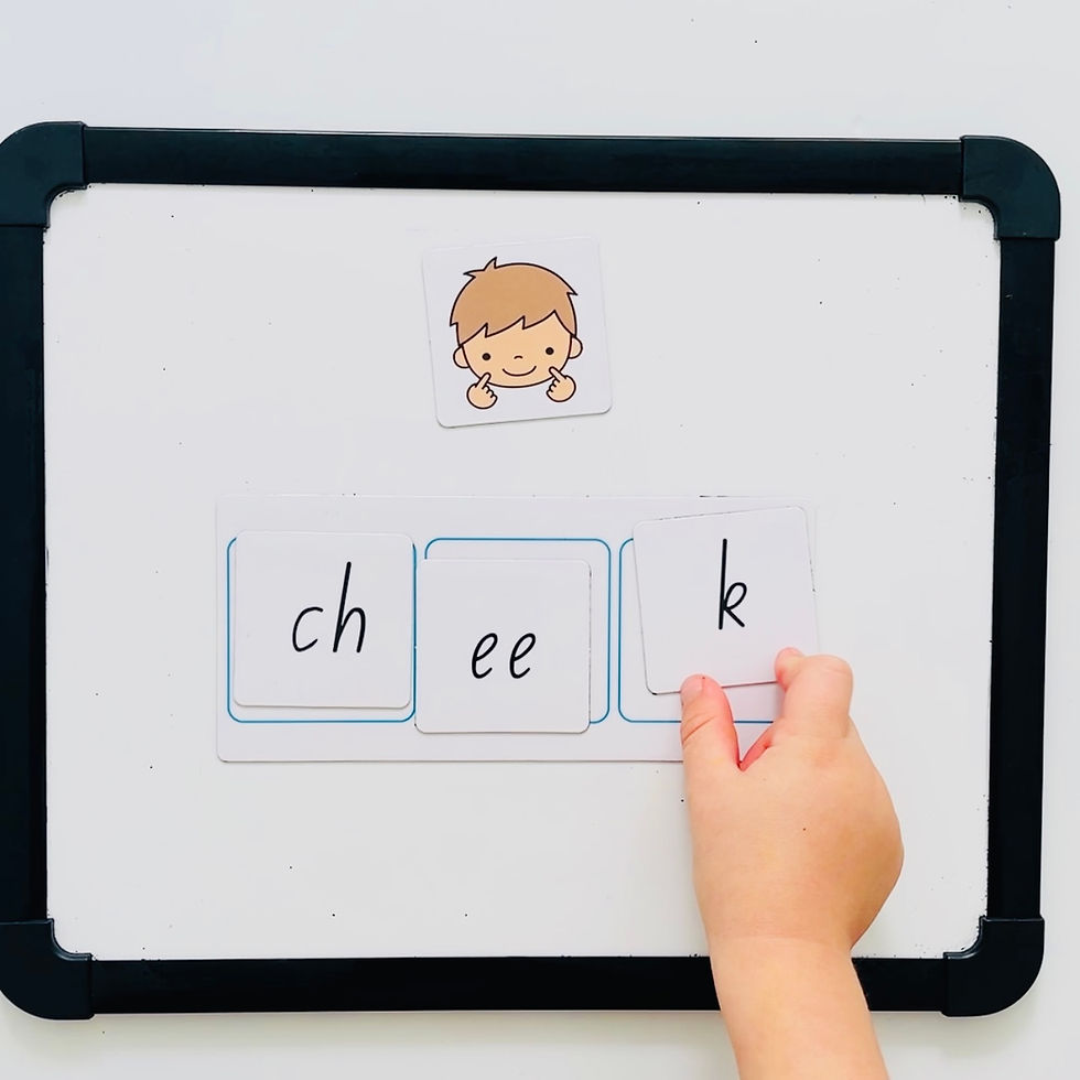 Thumbnail: ck, ch, sh, th, wh and ng picture magnets set 2