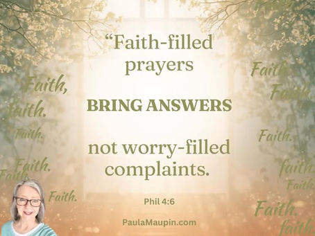 Faith-Filled Prayer