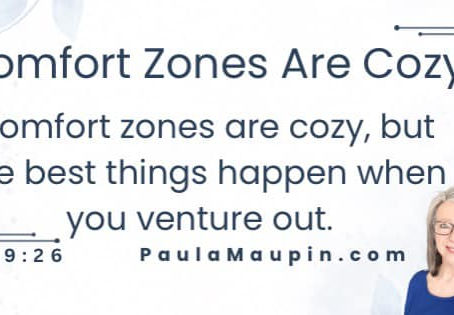 Step Out of Cozy into the Possible