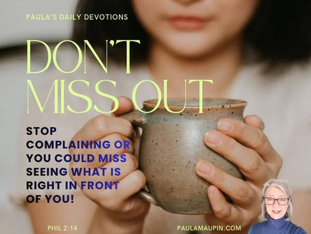 See What Is Right There