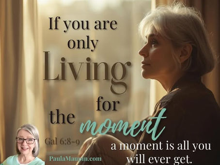 Only Living for the Moment