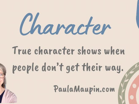 Character in the Squeeze