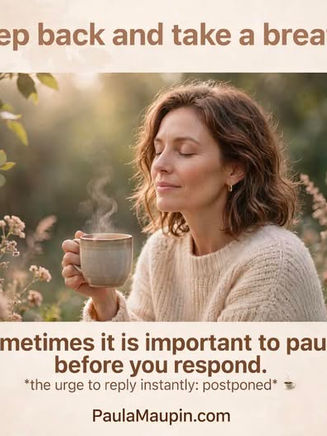 Practice the Pause