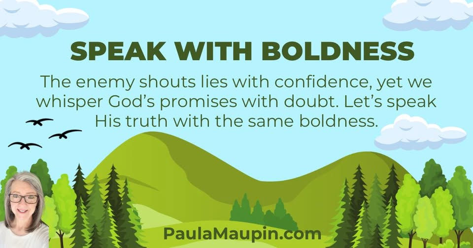 Boldness Comes from Truth