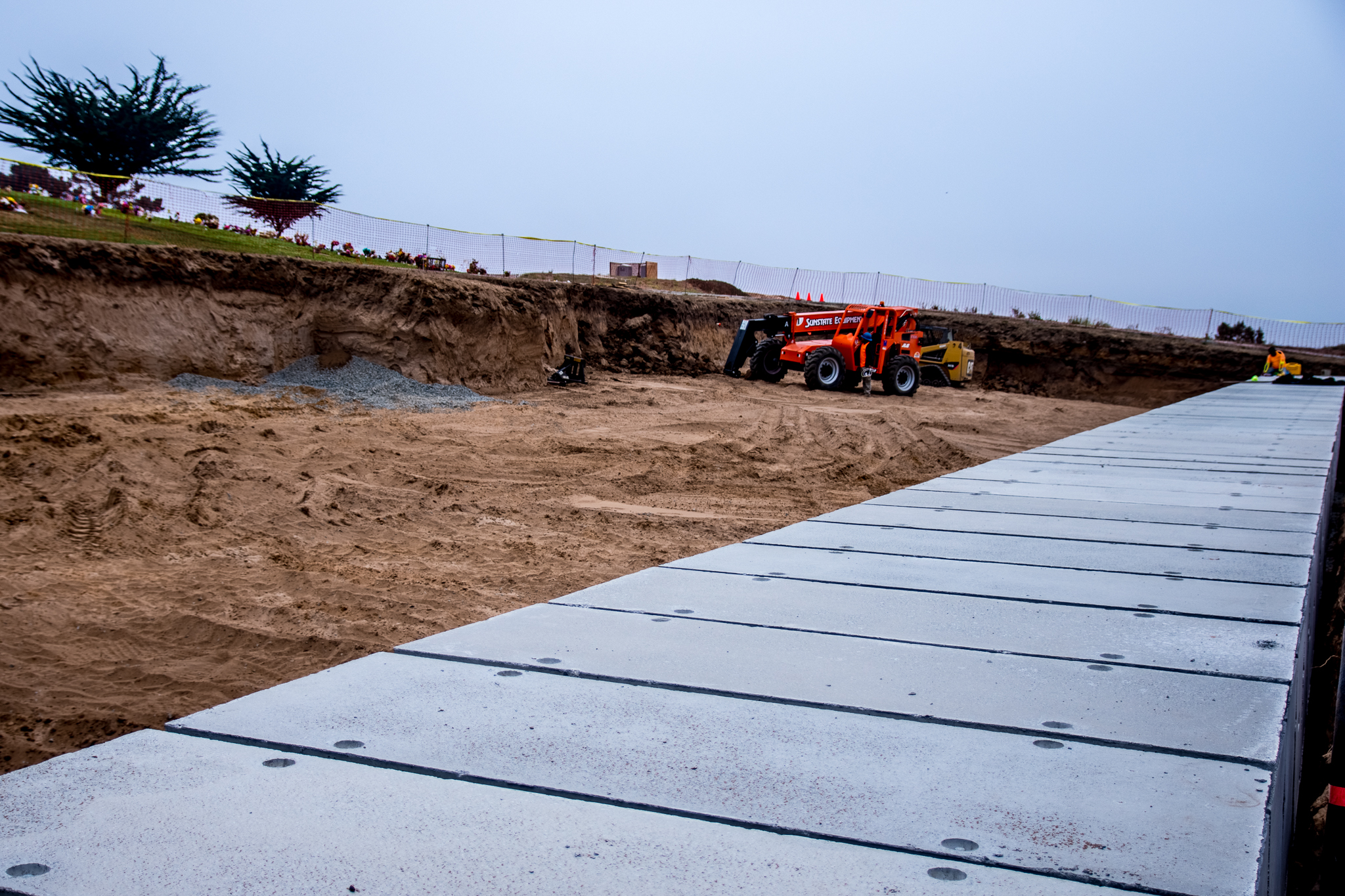 Lawn Crypt Installation United States Peacock Engineering, Inc.