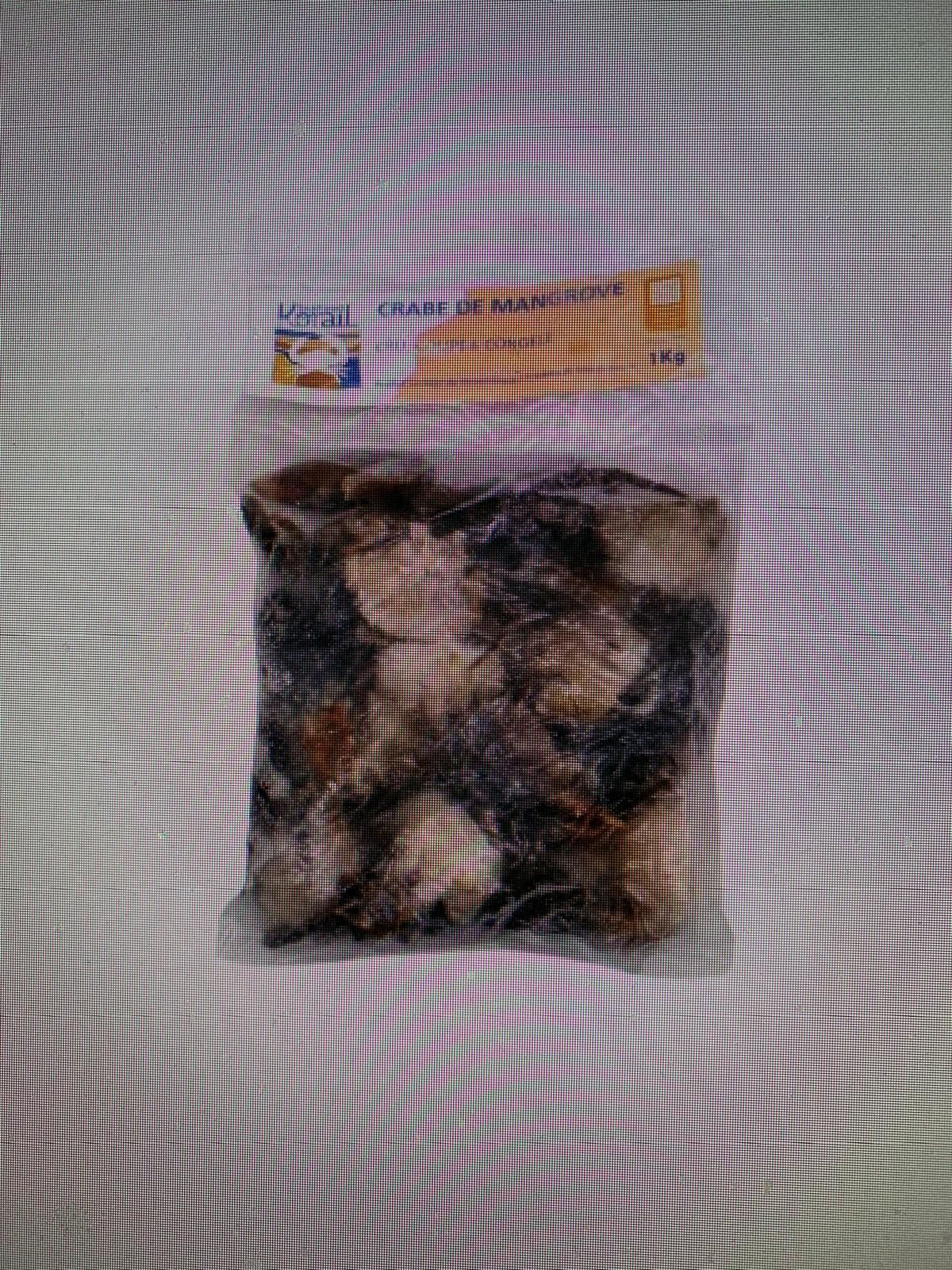 Crabe (morceaux)  Mozambique L 1kg