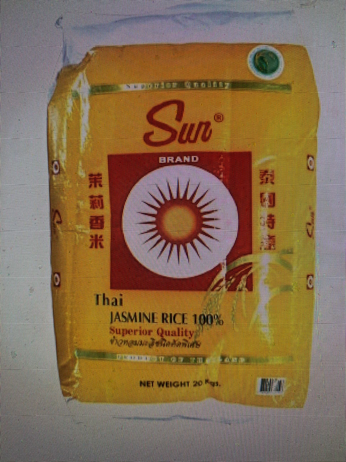 Riz long parfumé Sun Bran  20kg