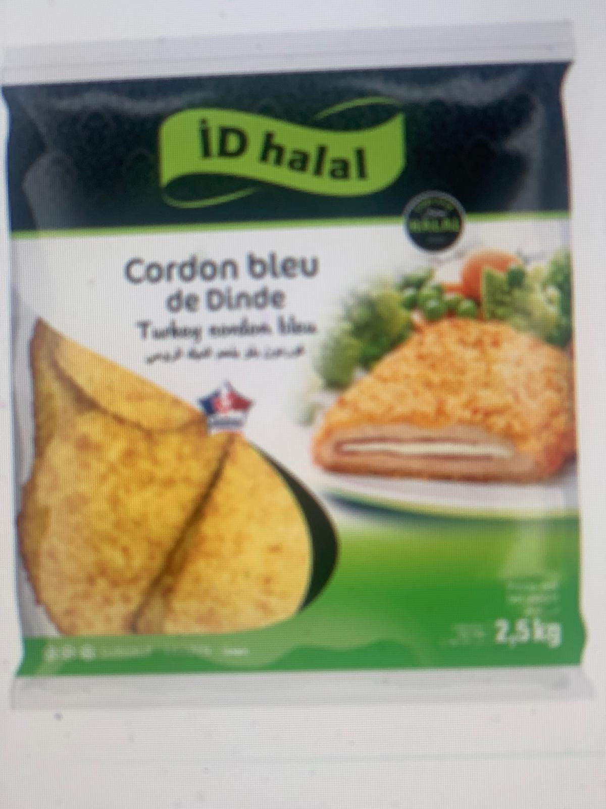 Cordon Bleu Dinde  Halal 1kg