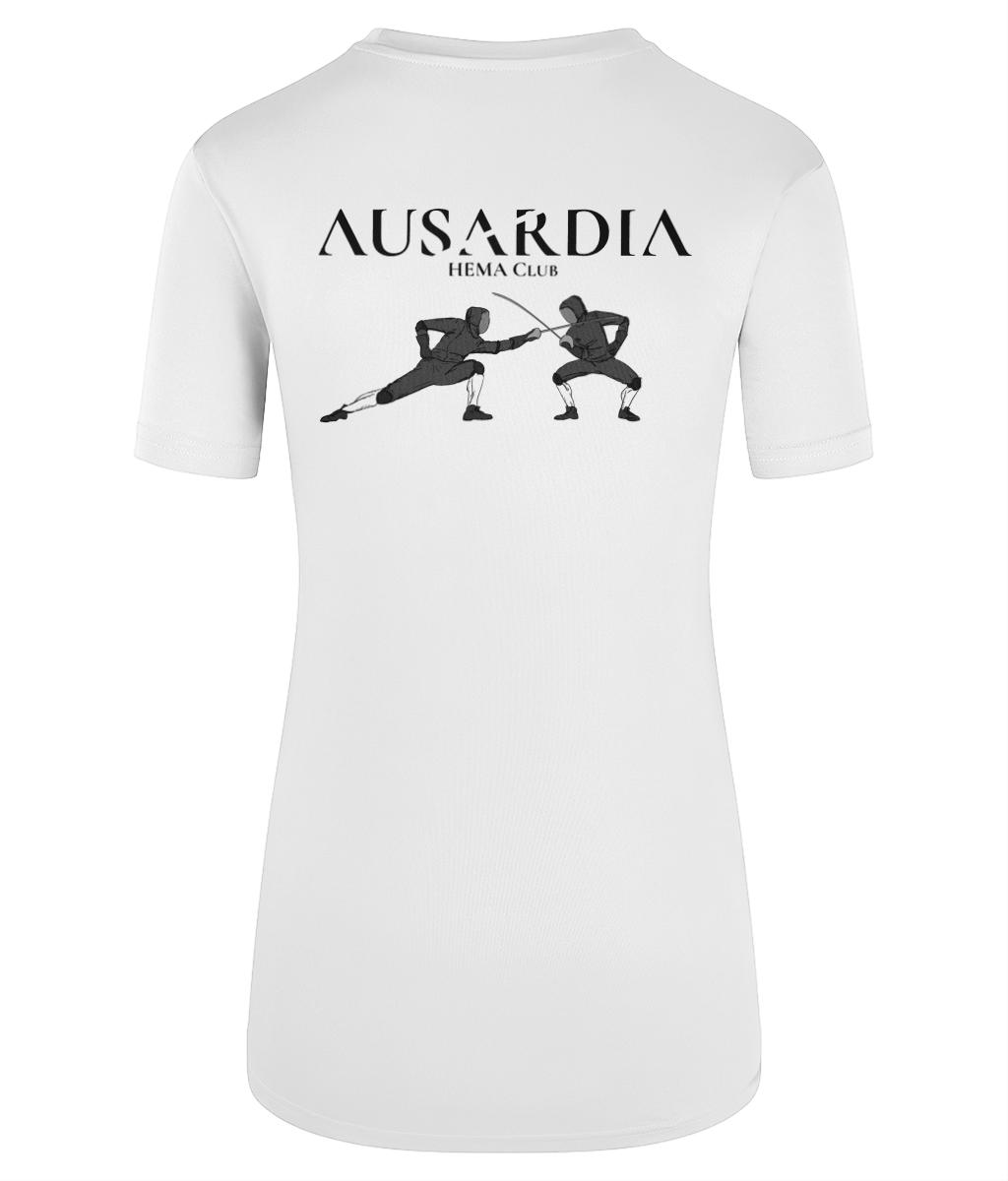 Women's Wicking T-Shirt - Sabreurs, White
