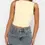 Thumbnail: Slant Collar Drawstring Blouse