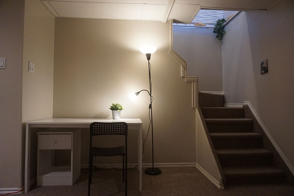 A peaceful and comfy setup, ideal for recharging during your monthly rental for workers in Thompson.