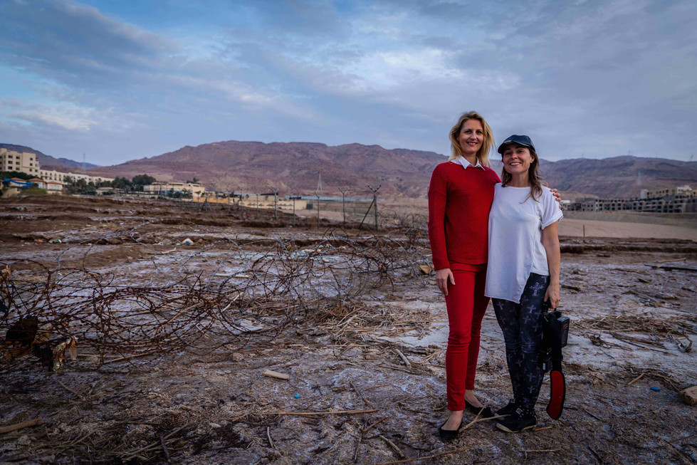 BTS.Amandine Roche & Director Jacqui Fif