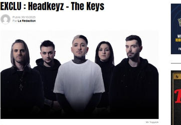 Photographie promotionnelle du groupe Headkeyz pour illustrer l'article du Rolling Stone Magazine